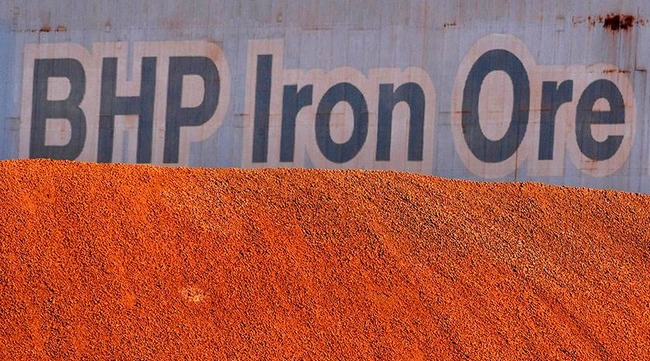 必和必拓第二季度鐵礦產(chǎn)量上漲3% 符合預期